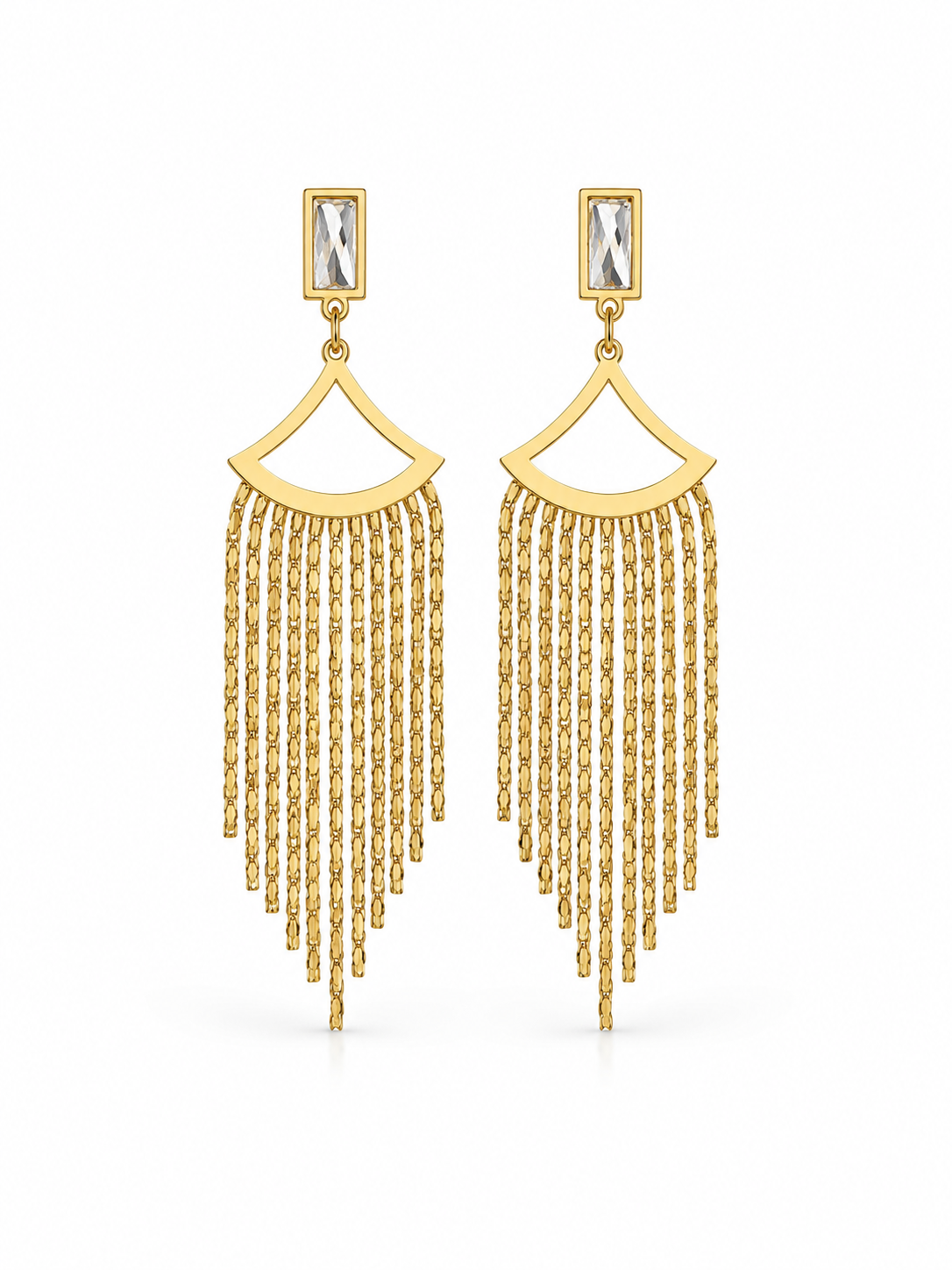 Chic Fringe Tassel Drop Earrings
