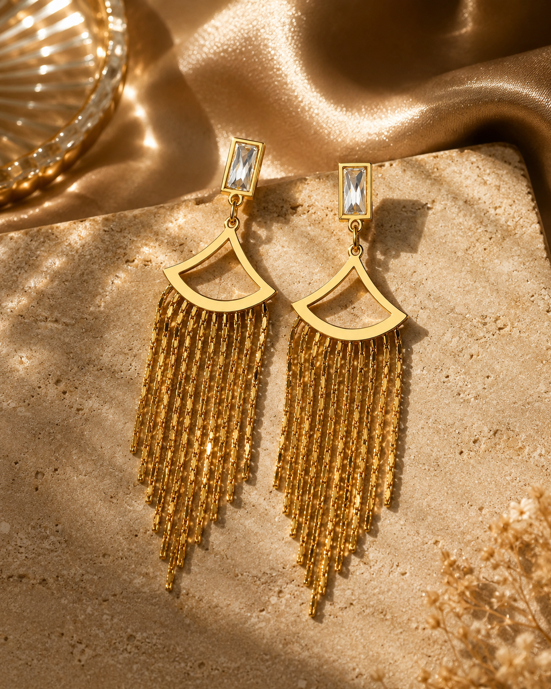 Chic Fringe Tassel Drop Earrings