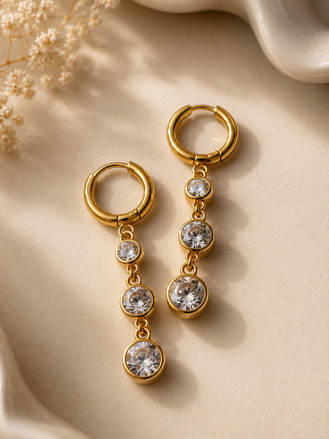 Eclipse Orbital Drop Earrings