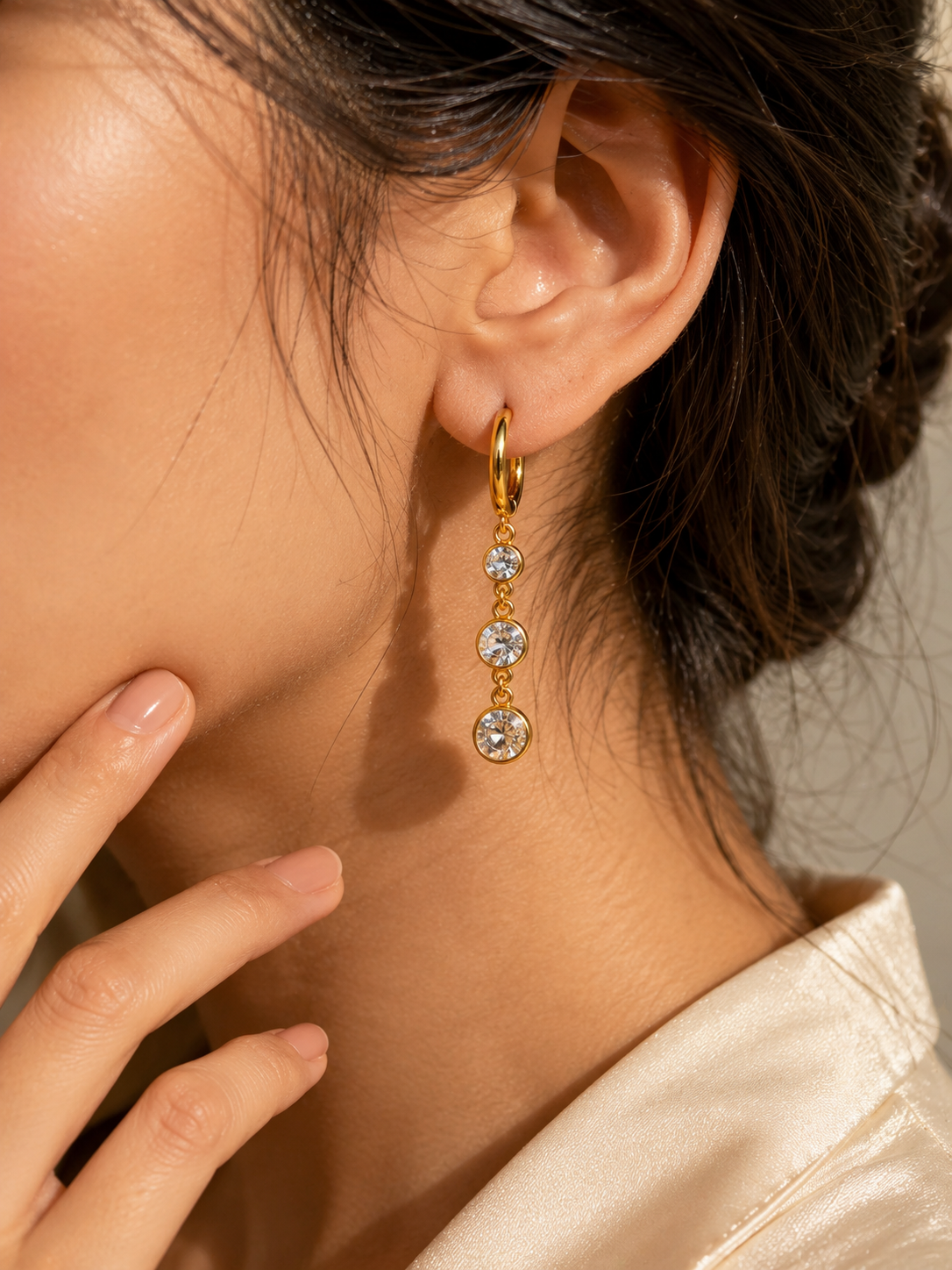 Eclipse Orbital Drop Earrings