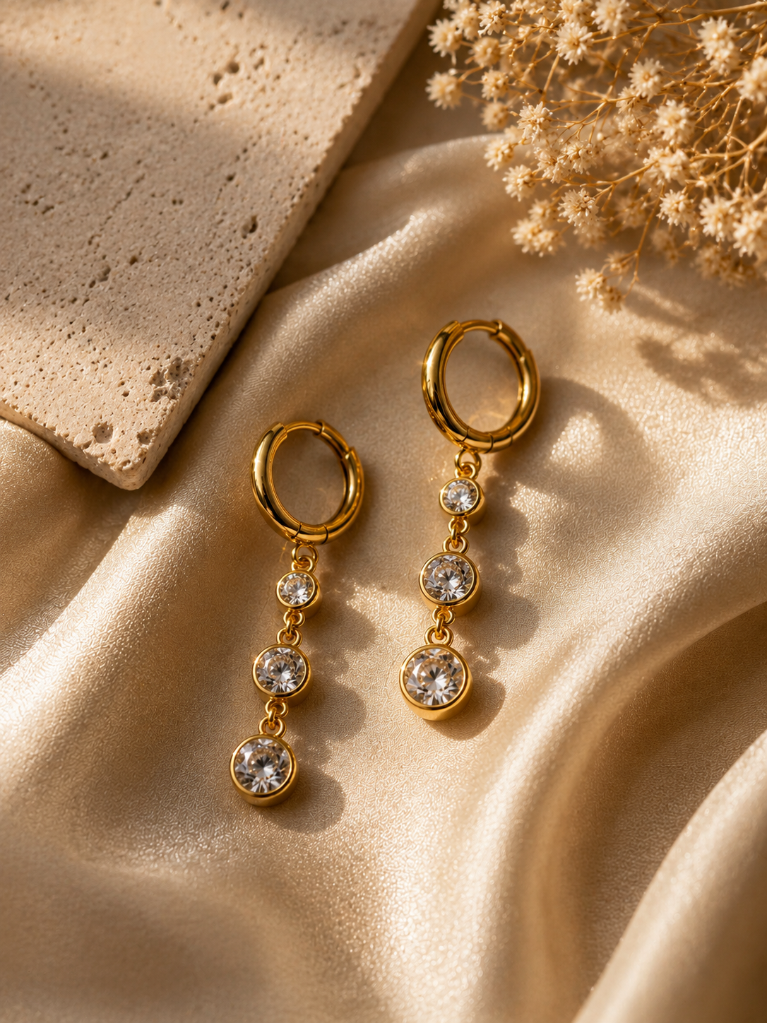 Eclipse Orbital Drop Earrings