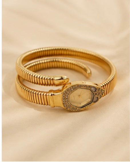 Single layer snake watch