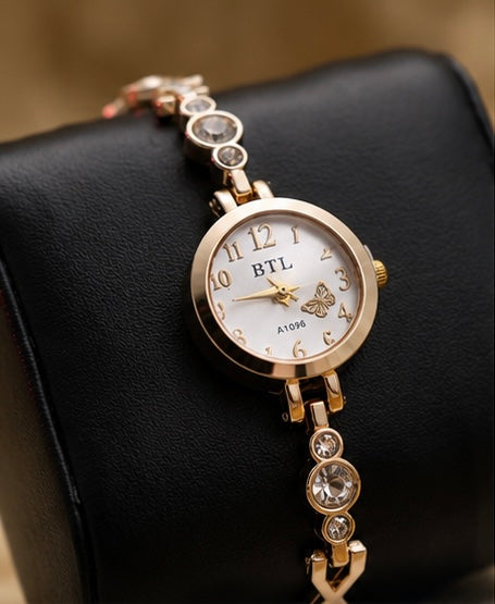 Crystal embellished watch