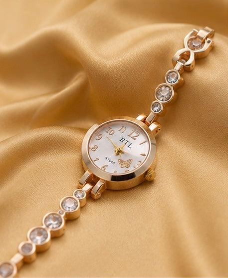 Crystal embellished watch