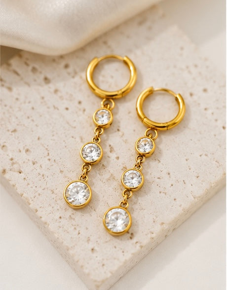 Eclipse Orbital Drop Earrings
