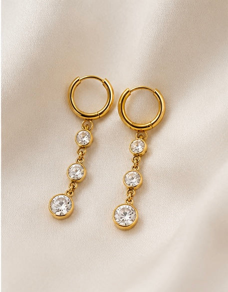 Eclipse Orbital Drop Earrings