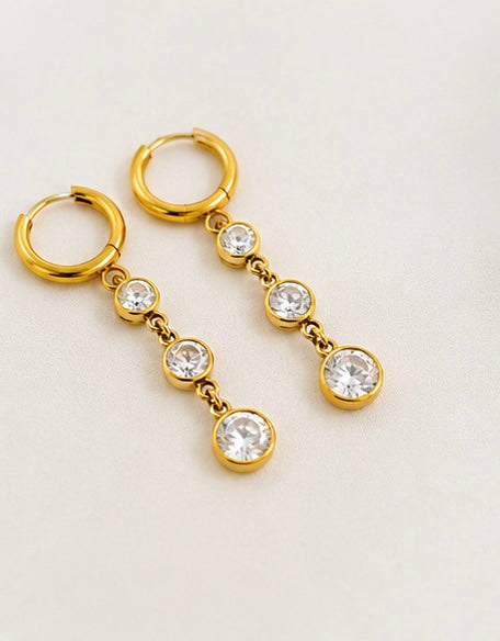 Eclipse Orbital Drop Earrings