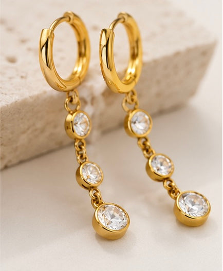 Eclipse Orbital Drop Earrings