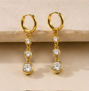 Eclipse Orbital Drop Earrings