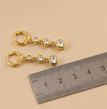 Eclipse Orbital Drop Earrings